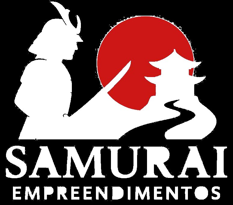 Samurai Empreendimentos — logo negativo