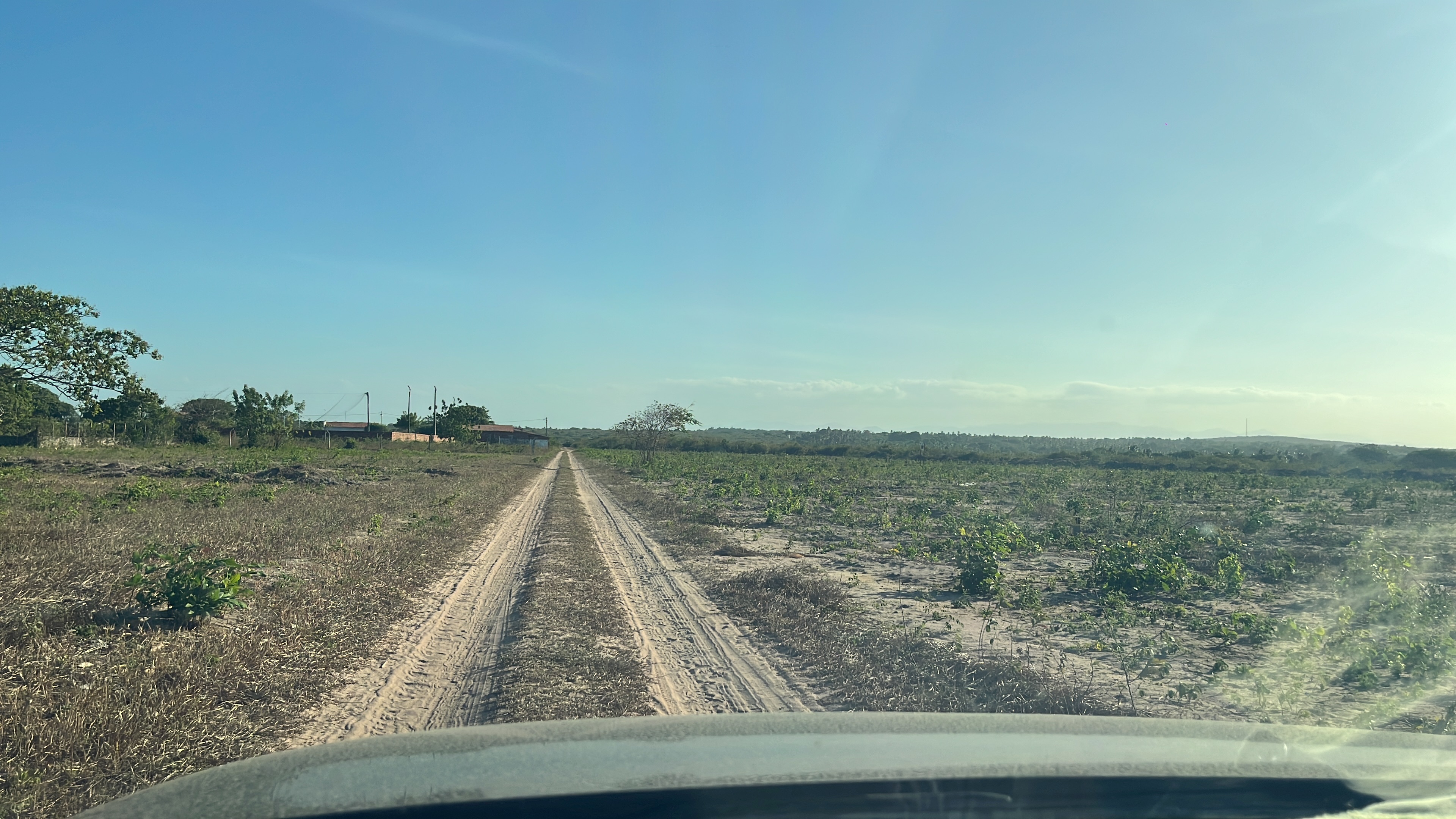 Acesso interno ao Novo Campestre em Trairi/CE